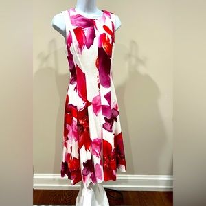 Carolina Herrera floral dress